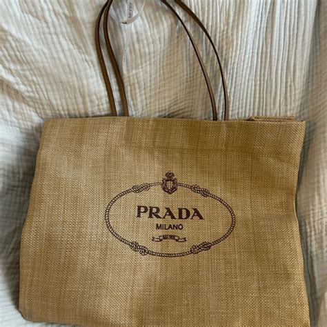 Prada St. Barths Exclusive XL Tote Bag 